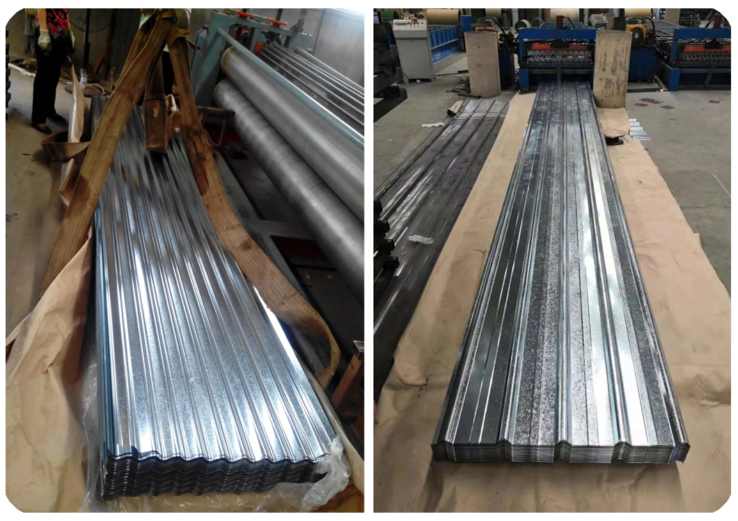 Roof Sheet Zinc Coated Galvanized Metal Corrugated Metal Roofing Sheet