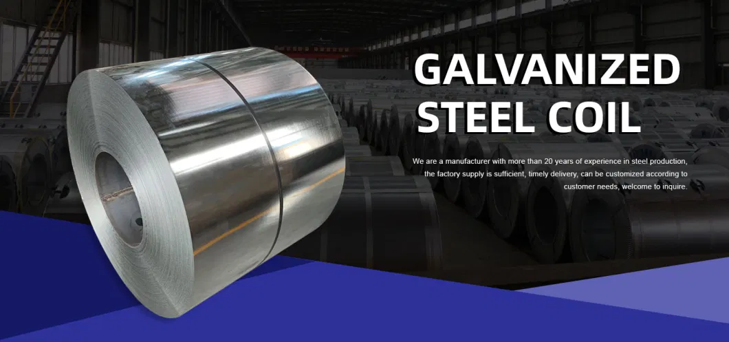 Dx51d Z275 Z350 Hot Dipped Gi Steel Coil SGCC Secc Zinc Coating Steel Sheet Galvanized Steel Coil Price