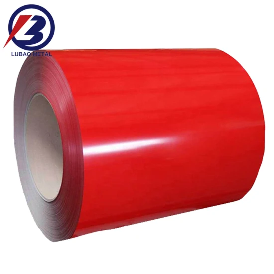 PVDF, HDP, SMP, PE, PU PPGI Prepainted Color Coated Galvanized/Aluzinc Steel Coil