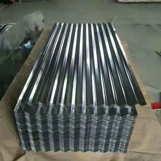 SGCC /Dx51d+Z Metal Roofing Plate Building Material 4X8 SPCC 0.3mm 0.4mm 0.46mm 0.5mm Zinc Coated Galvanized Corrugated Iron Roof Sheet