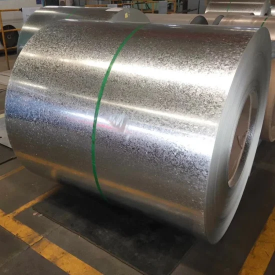 ASTM Hot Galvanized SGCC 0.5mm Dx54D Galvanzied Steel Coil Zinc Zero Spangle Coated Dx51d+Z Dx52D+Z Dx53D with Regular Spangle Surface Iron Coil